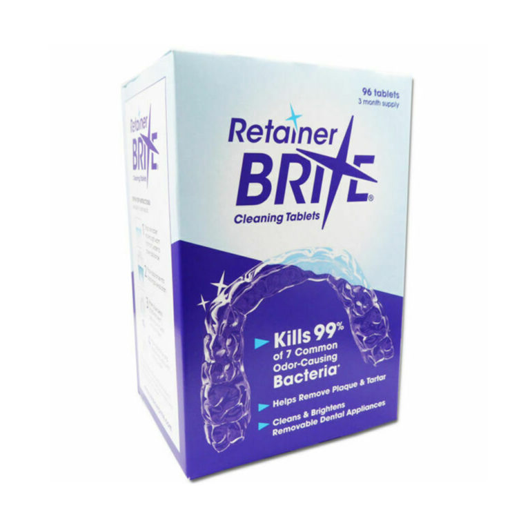 Retainer Brite Cleaning Smile Network
